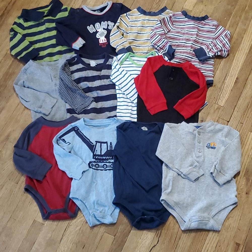 Long sleeve onesies lot